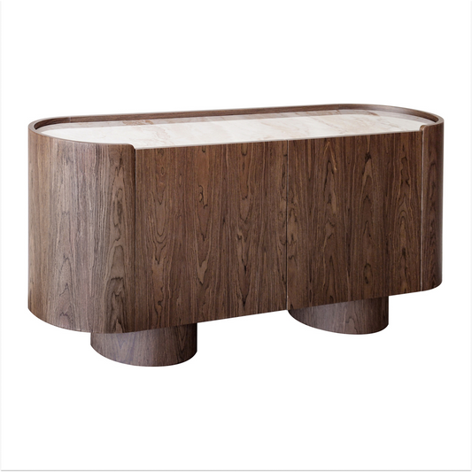Callahan Brown Ceramic Sideboard
