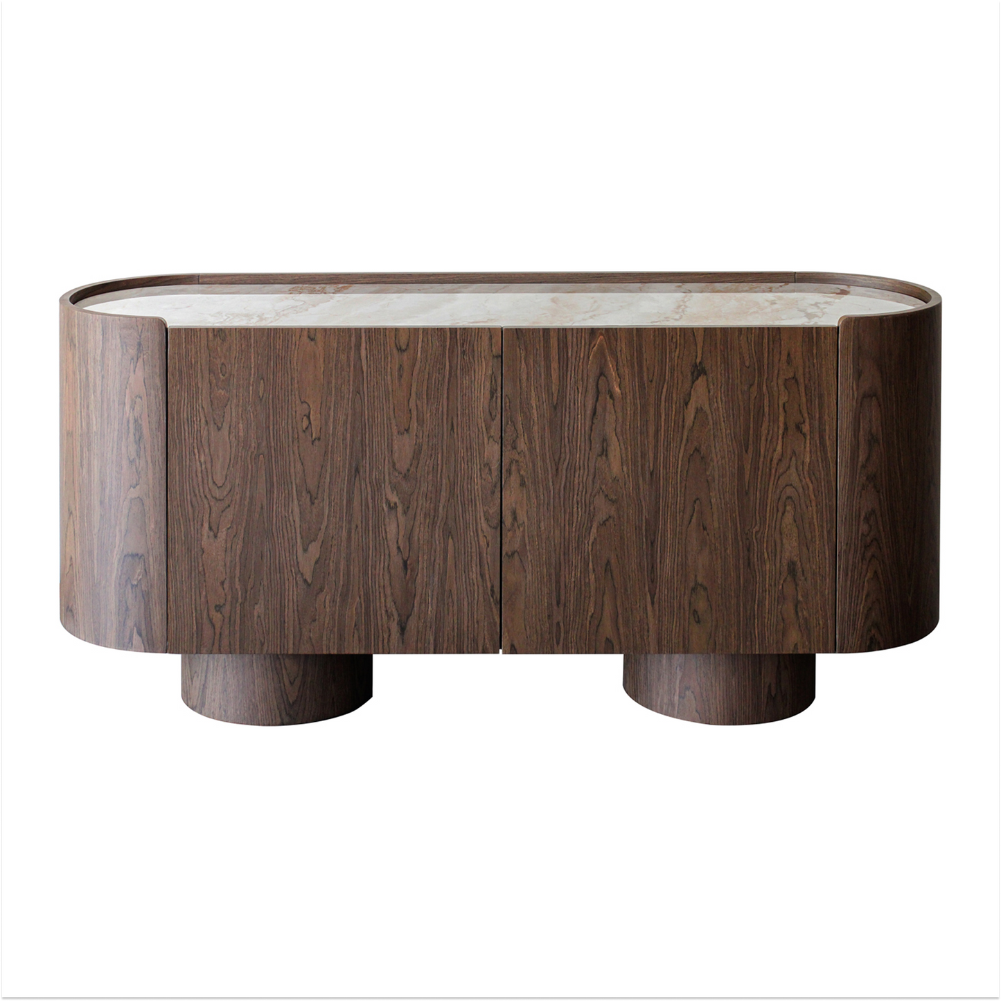 Callahan Brown Ceramic Sideboard