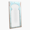 Light Blue Carved Mirror