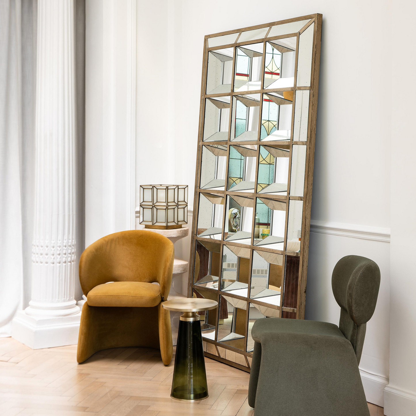 Large Rectangular Mirror Majestic