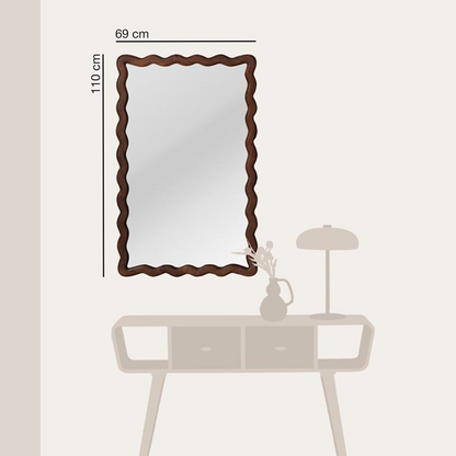 Mirror Ondine Wooden Frame