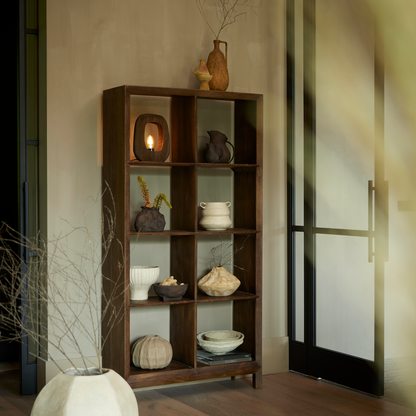 Cabinet Sondrio Wood Matt Dark Brown
