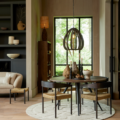 Cabinet Sondrio Wood Matt Dark Brown