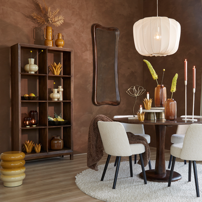 Cabinet Sondrio Wood Matt Dark Brown