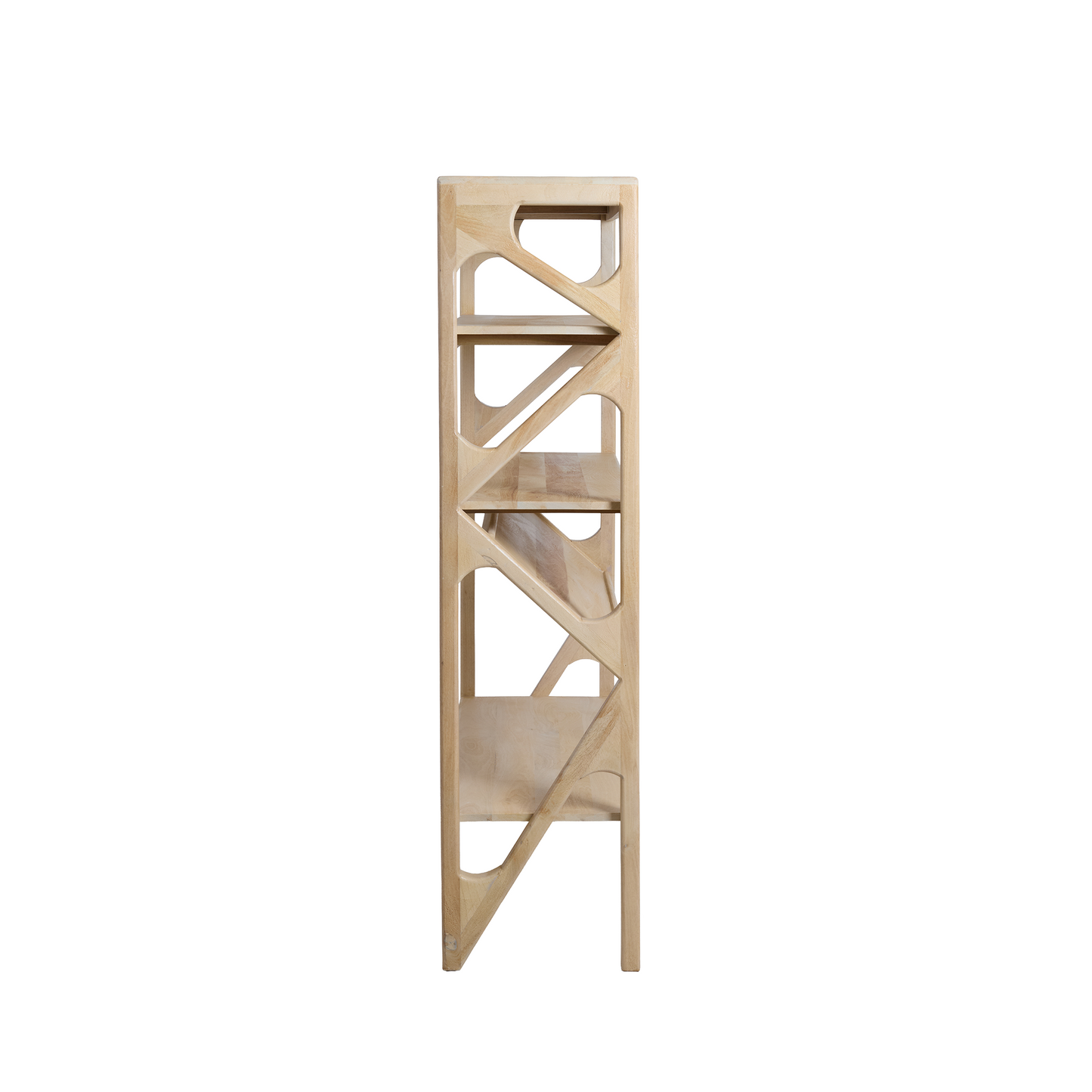 Yuki Open Cabinet Natural Mango Wood
