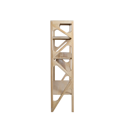 Yuki Open Cabinet Natural Mango Wood