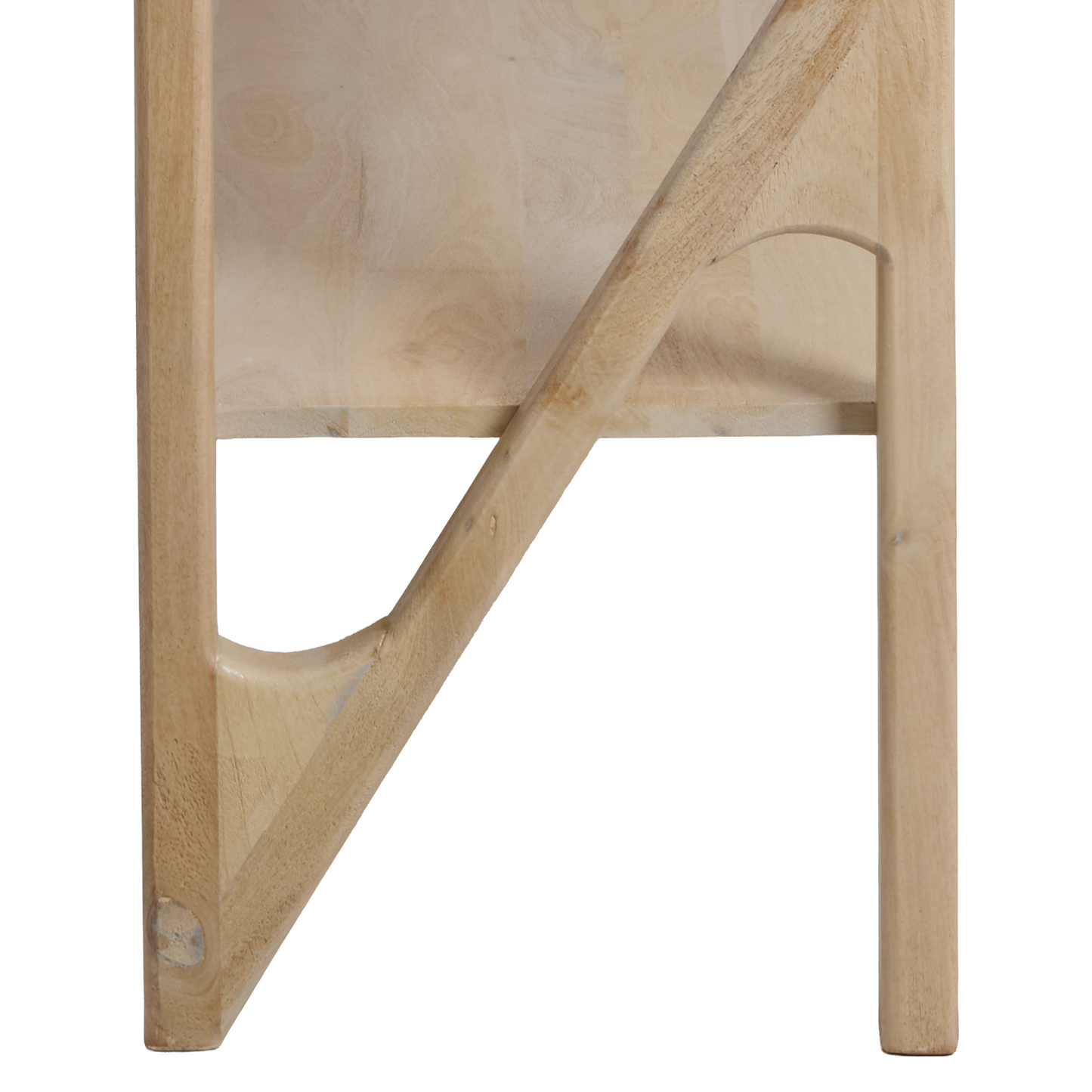 Yuki Open Cabinet Natural Mango Wood