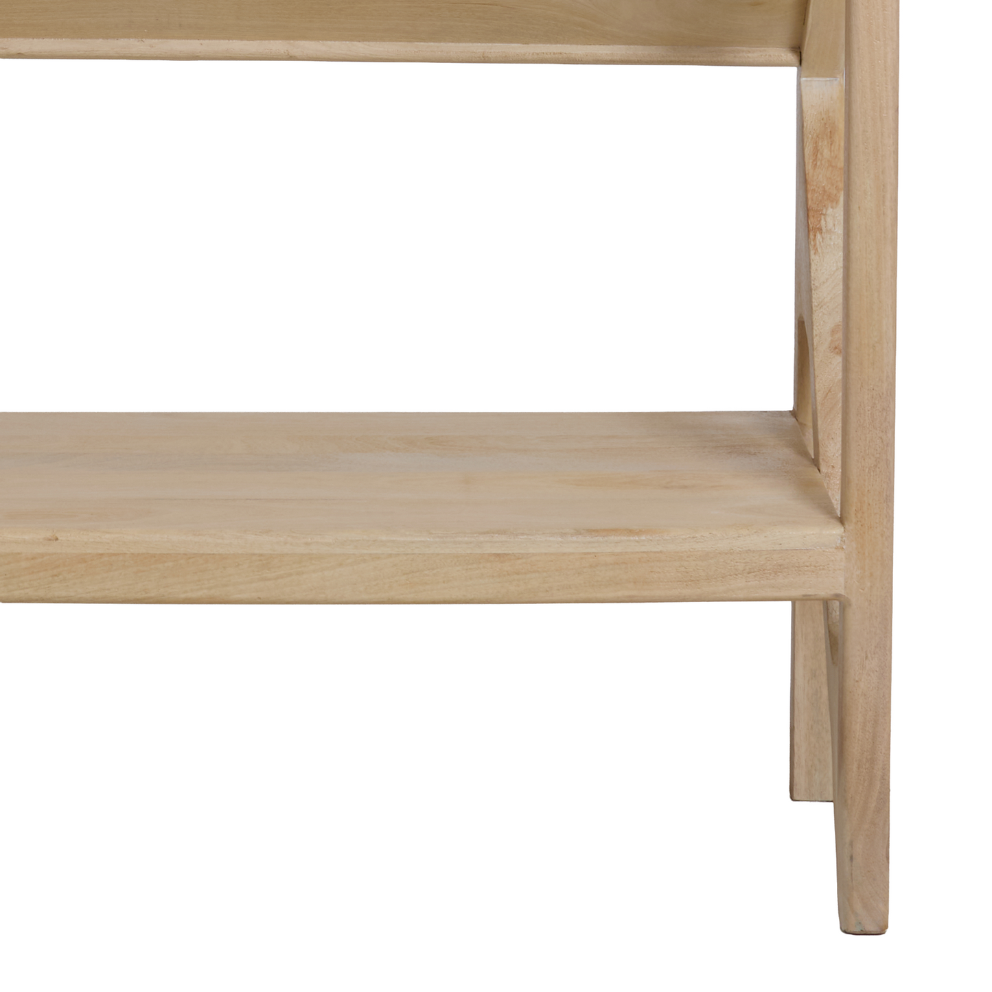 Yuki Open Cabinet Natural Mango Wood
