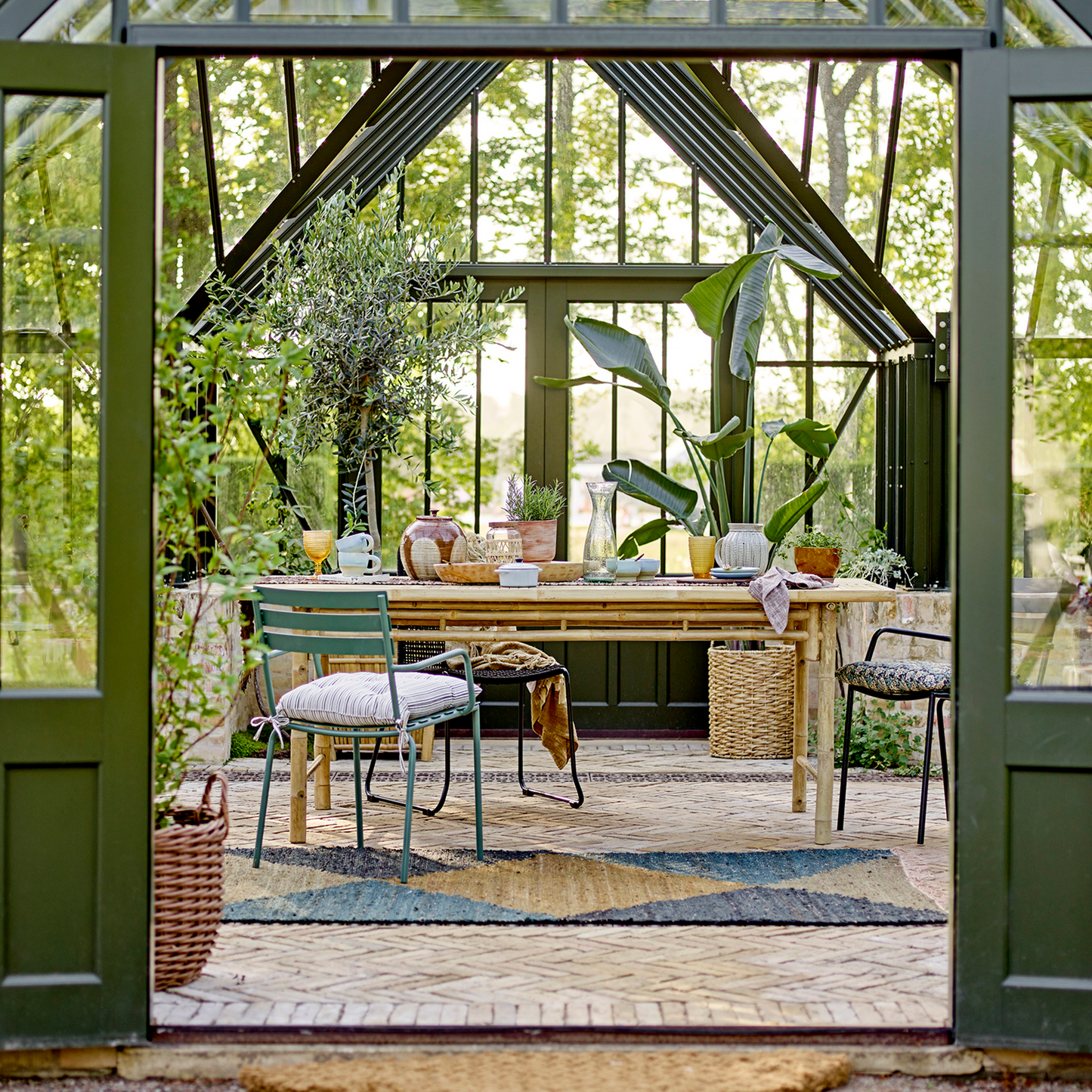 Sole Dining Table Nature Bamboo