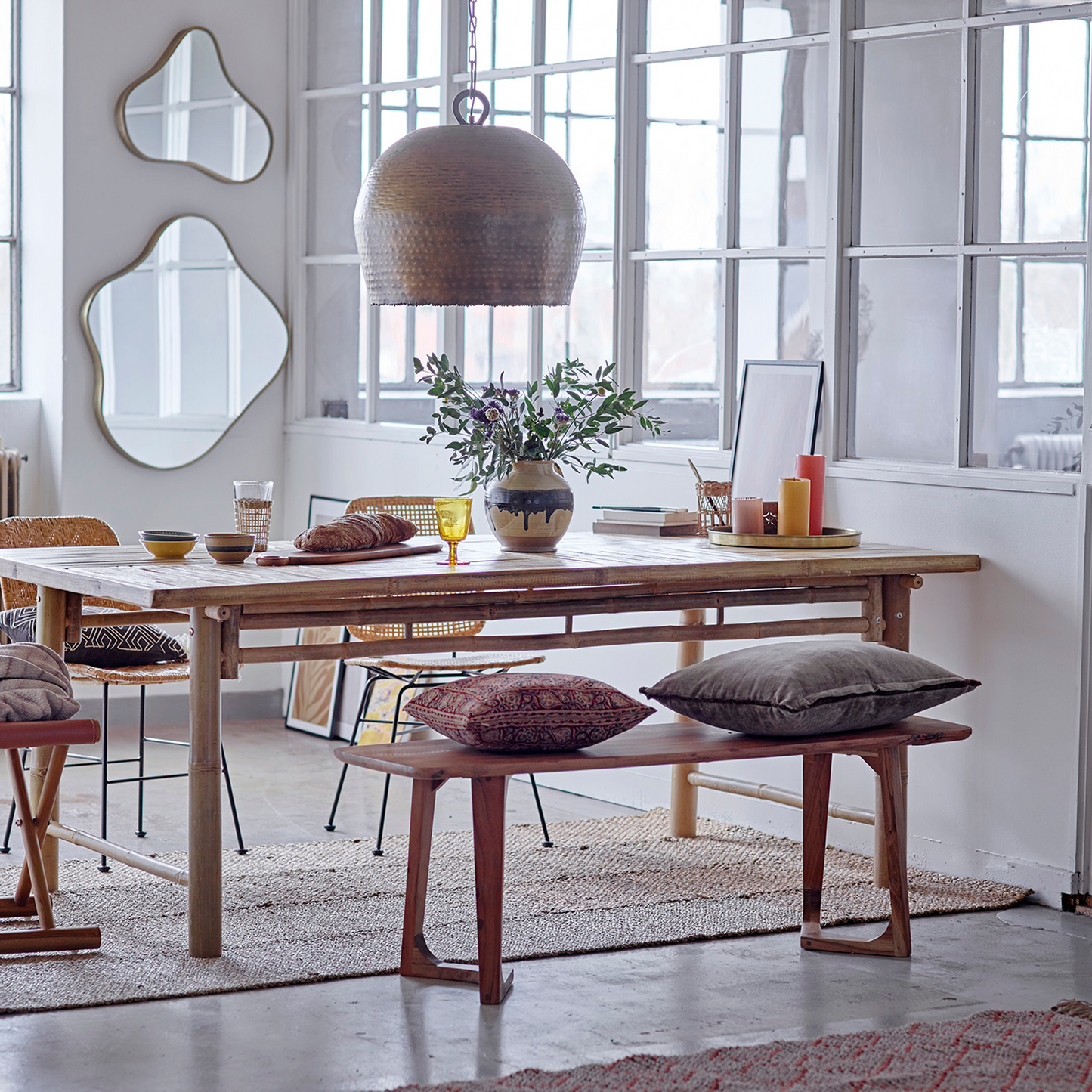 Sole Dining Table Nature Bamboo