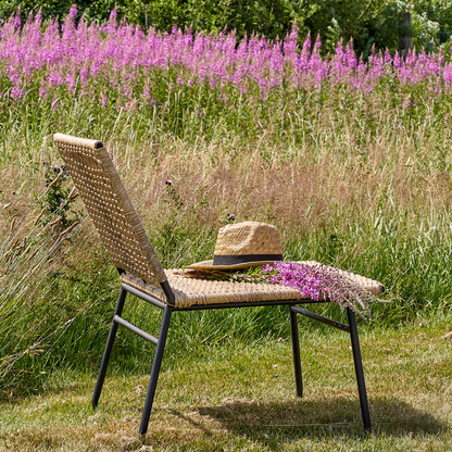 Vallone Lounge Chair Nature Polyrattan