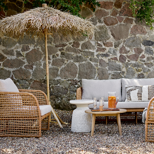 Penzano Lounge Chair Nature Polyrattan