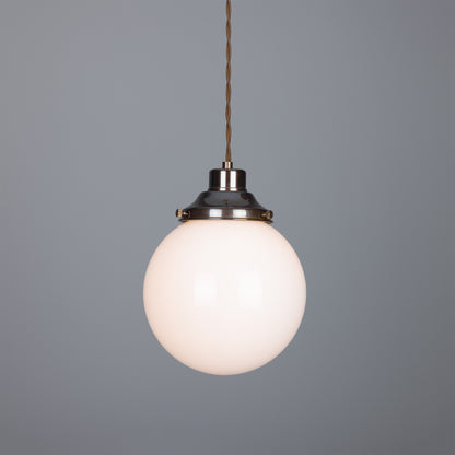 Gentry Opal Globe Pendant Light 20cm IP20