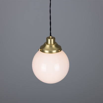Gentry Opal Globe Pendant Light 20cm IP20