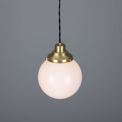 Gentry Opal Globe Pendant Light 20cm IP20