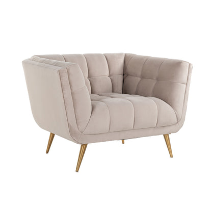 Huxley Khaki 1 Seater Sofa
