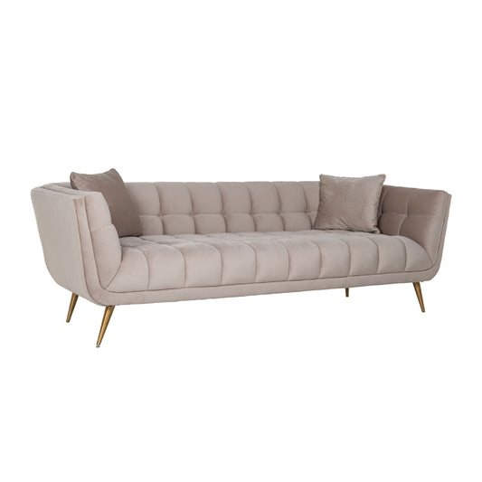 Huxley Khaki 3 Seater Sofa
