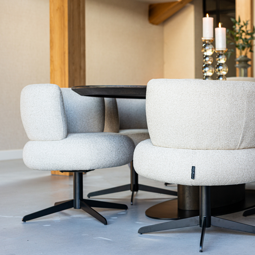 Dining Chair Alexis Biscotti Swivel