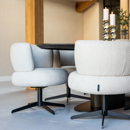 Dining Chair Alexis Biscotti Swivel