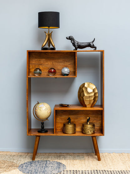 Reversible Bookcase Open