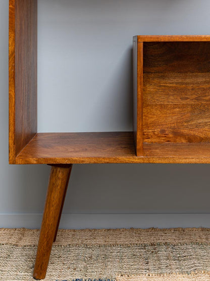 Reversible Bookcase Open