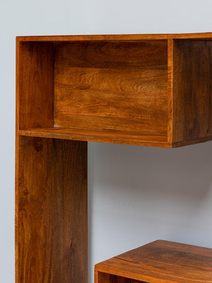 Reversible Bookcase Open