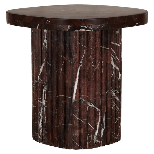 End Table Orchid Burgundy