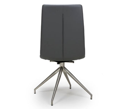 Nobo Swivel Chair Brushed Steel Base (Sold as 2)