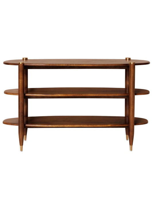 Console brass details Elanza