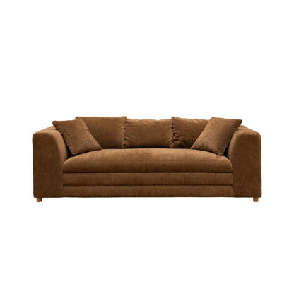 Castano Brown Sofa 3 Seater
