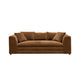 Castano Brown Sofa 3 Seater