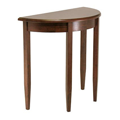 Hanover Half Moon Dark Dining Table