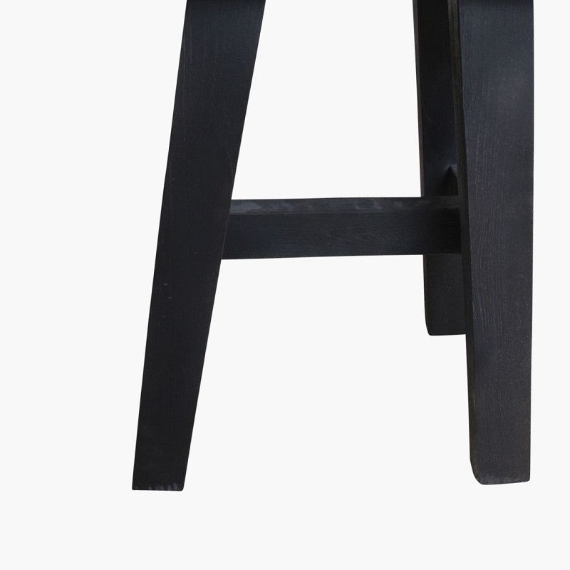 Black Bus Stop Bench (Medium)