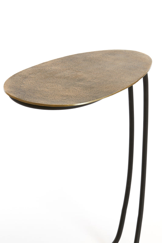 Marsh Antique Bronze Side Table