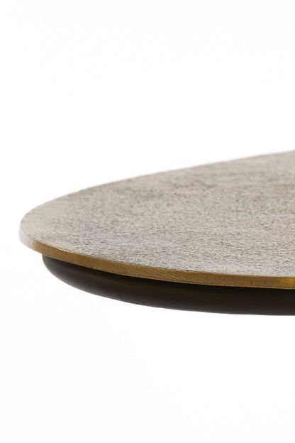 Marsh Antique Bronze Side Table