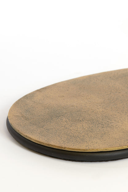 Marsh Antique Bronze Side Table