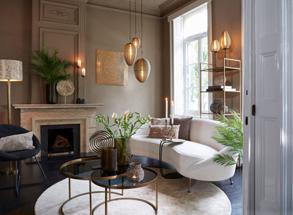 Marsh Antique Bronze Side Table