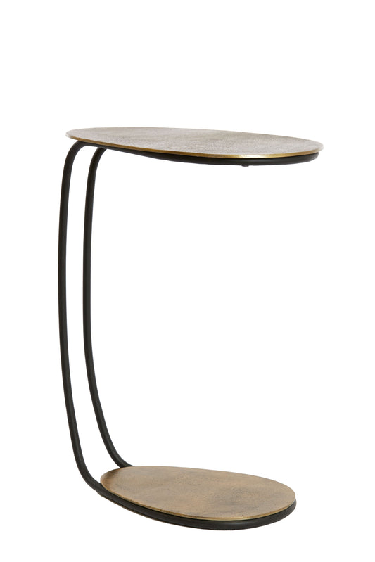 Marsh Antique Bronze Side Table