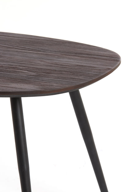 Viejo Coffee Table Set of 2 – Brown and Black Wood