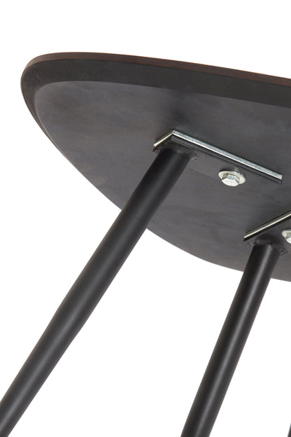 Viejo Coffee Table Set of 2 – Brown and Black Wood