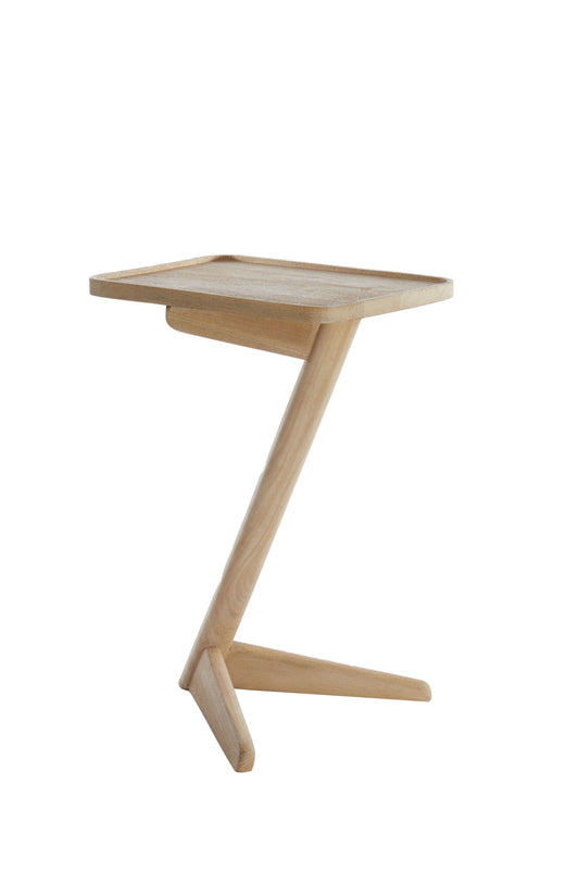 Qiano Mango Wood Natural Side Table