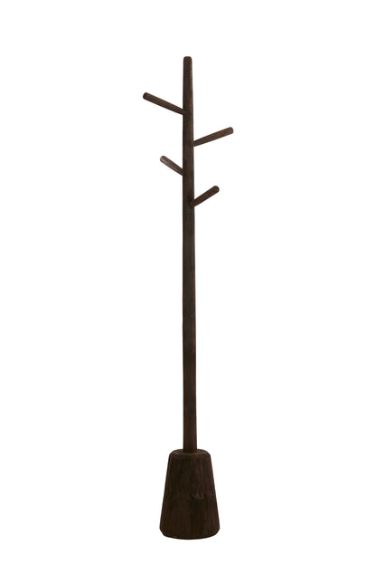 Yenice Hatstand Chocolate Brown Mango Wood