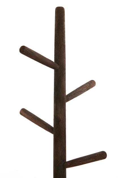 Yenice Hatstand Chocolate Brown Mango Wood