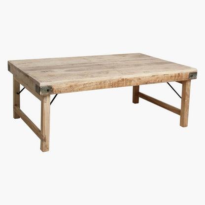 Limewash Folding Coffee Table