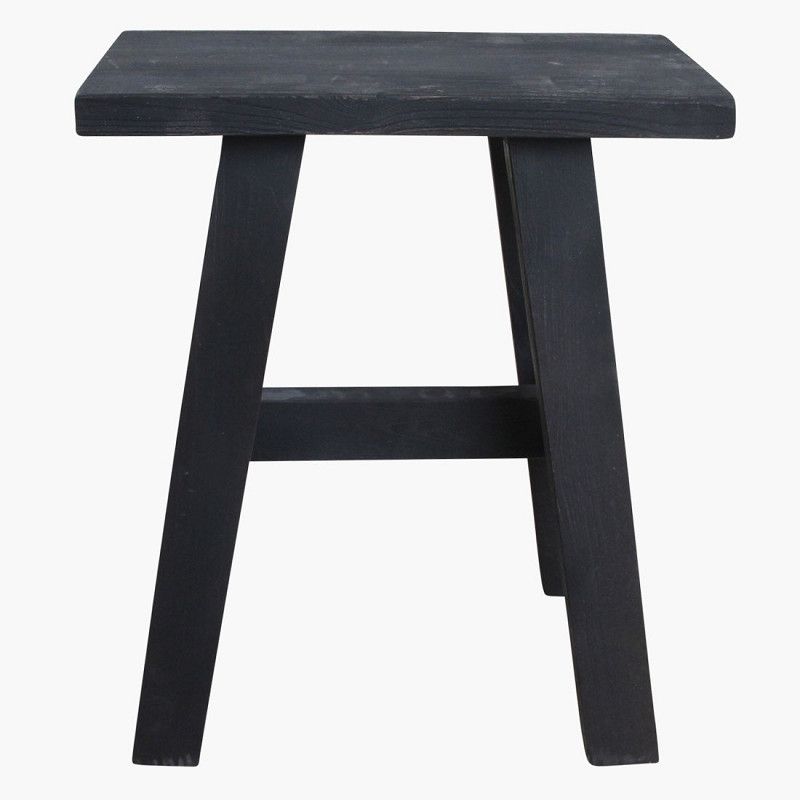 Black Bus Stop Bench (Medium)