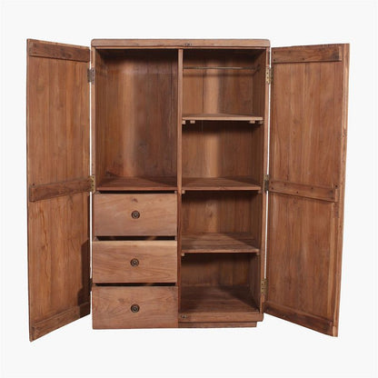 Old Teak 2 Door Cabinet