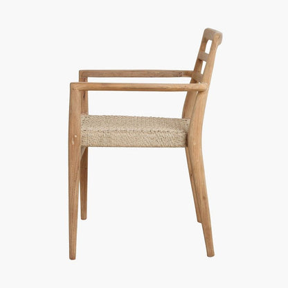 Verano outdoor armchair natural