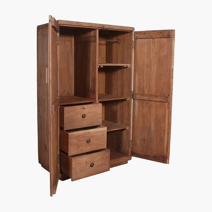 Old Teak 2 Door Cabinet