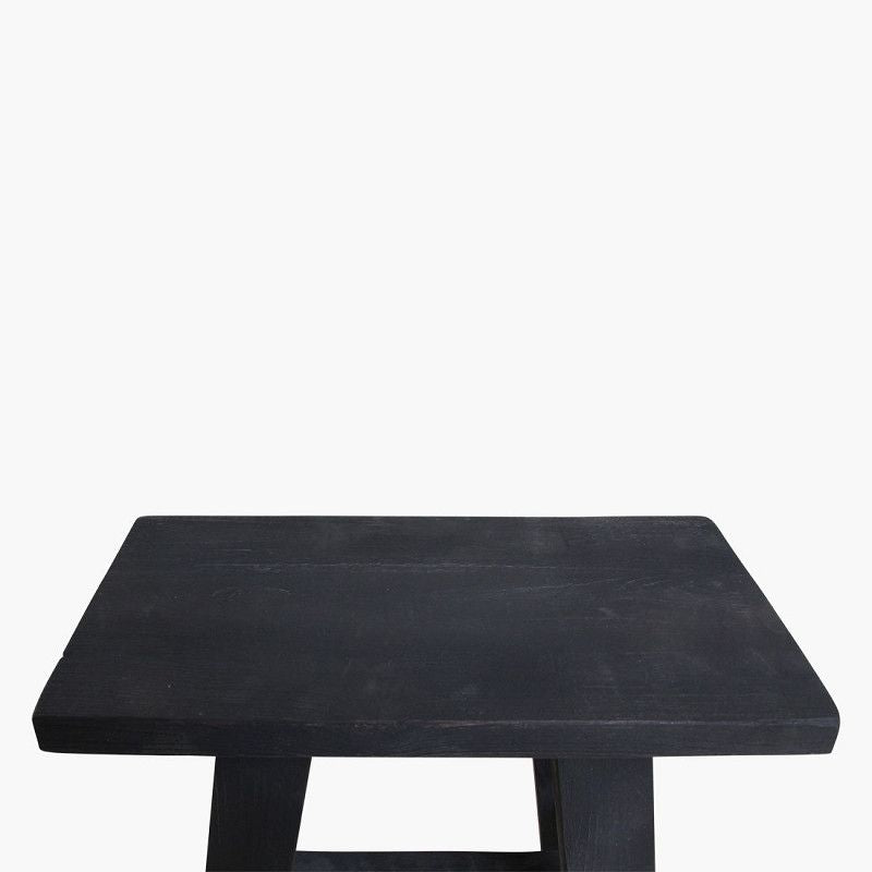 Black Bus Stop Bench (Medium)