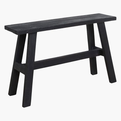 Black Bus Stop Bench (Large)